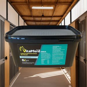 VitaPferd Immun ist ein Ergänzungsfuttermittel zur natürlichen Unterstützung des Immunsystems bei Pferden – ideal zur Vorbeugung oder zur Regeneration nach Krankheit, Stress oder Wetterumschwüngen.